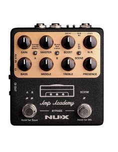 Pedal Nux NGS-6 Amp Academy Simulador amplificador guitarra eléctrica 2