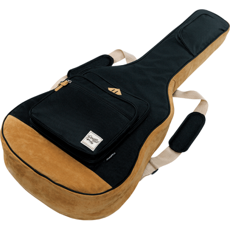 Protege tu guitarra acústica con estilo con el estuche IBANEZ IAB541-BK