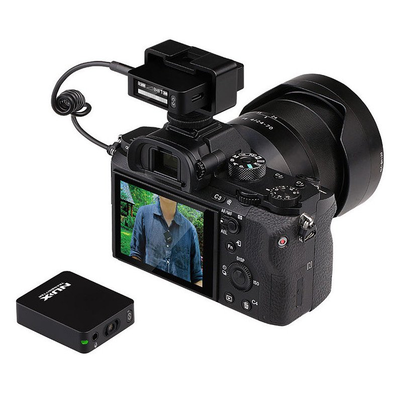 Sistema de micrófono inalámbrico NUX B10 VLOG: audio de alta calidad para vlogs y videos