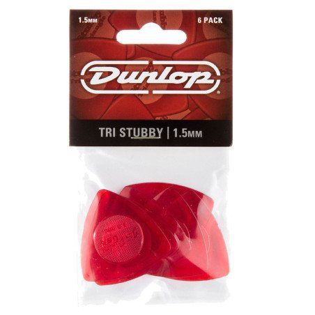 JIM DUNLOP TRI STUBBY 473P1.5 Pick para guitarra y bajo