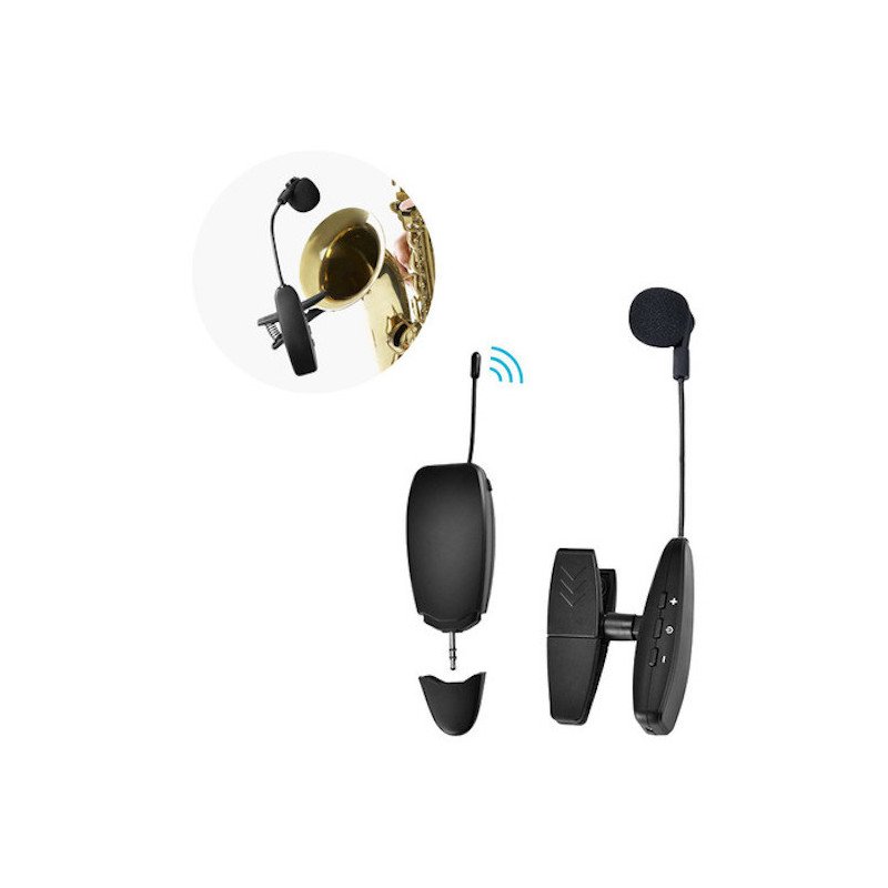 Micrófono inalámbrico para instrumentos de viento KX621-02: sonido claro y de alta calidad