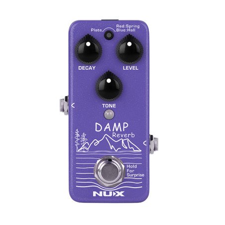 NUX DAMP REVERB NRV-3 Pedal de efecto Reverb para guitarra eléctrica