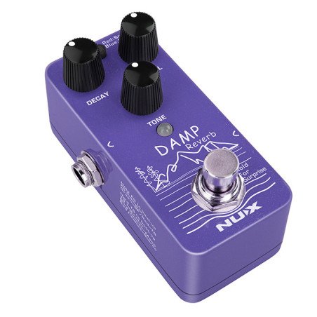 NUX DAMP REVERB NRV-3 Pedal de efecto Reverb para guitarra eléctrica