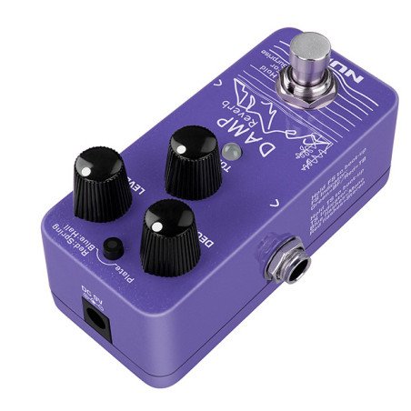Pedal de reverberación NUX DAMP REVERB NRV-3: sonido espacial y envolvente para guitarra