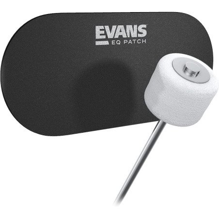 EVANS EQPB2 Protectores de parche bombo doble pedal