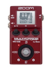 ZOOM MS-60B/GL Pedal Multiefectos para bajo