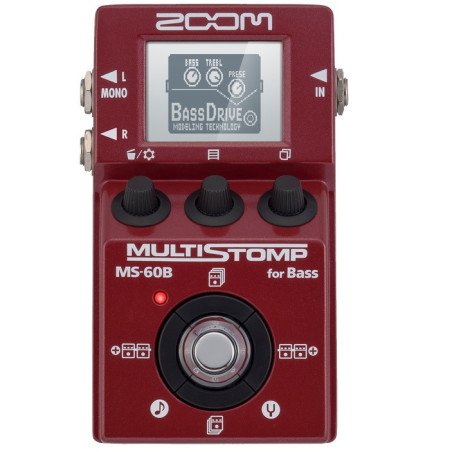 ZOOM MS-60B/GL Pedal Multiefectos para bajo