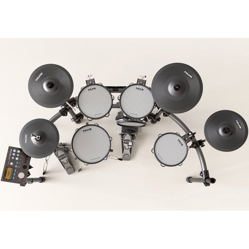 NUX DM-8 Bateria Electronica con pads de malla y hi hat profesional