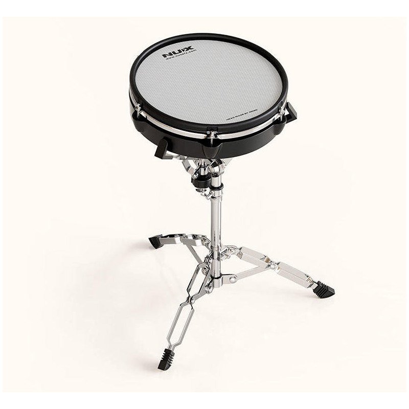 Batería electrónica Nux Dm-8 con pads de malla y soporte hats