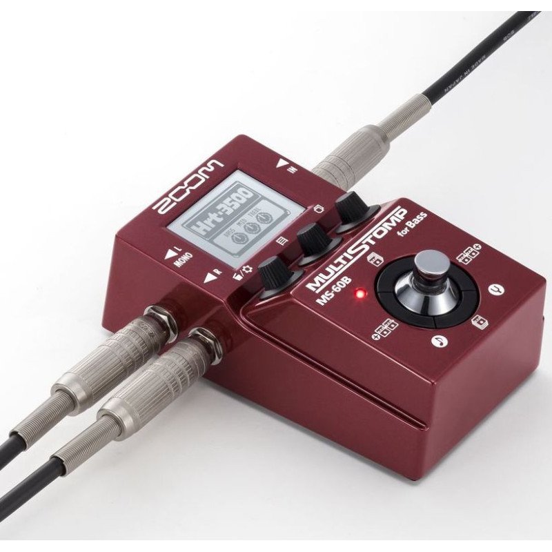 ZOOM MS-60B/GL Pedal Multiefectos para bajo