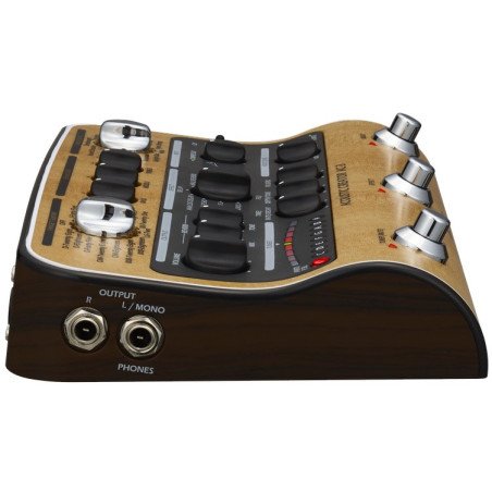 Pedalera Multi efectos Zoom Ac-2 para instrumentos acústicos