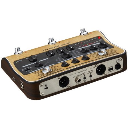 Pedalera Multi efectos Zoom Ac-2 para instrumentos acústicos