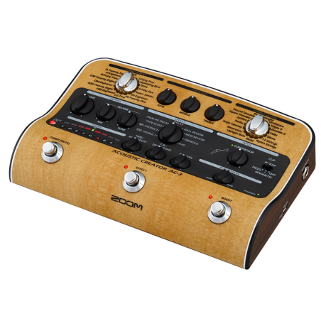 ZOOM AC-3 ACOUSTIC CREATOR Pedal multiefectos para guitarra acústica