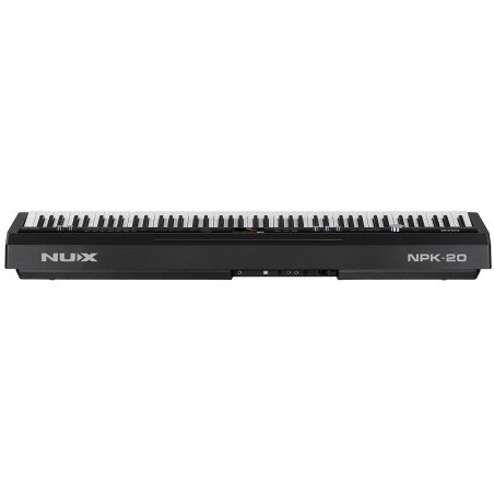 NUX NPK-20 BK: Piano digital portátil de 88 teclas con acción de martillo