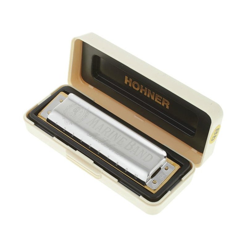 HOHNER MARINE BAND EN G Armonica diatonica con estuche duro