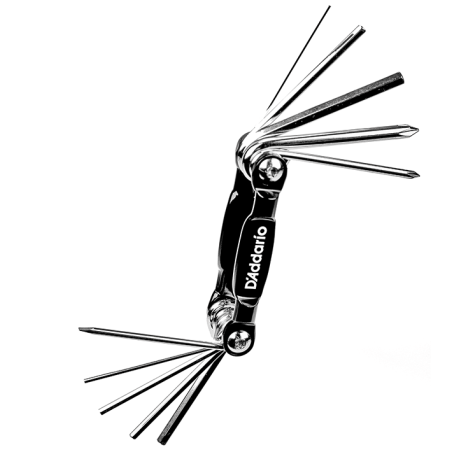 D'ADDARIO PW-GBMT-01 Multi Herramienta para guitarra y bajo