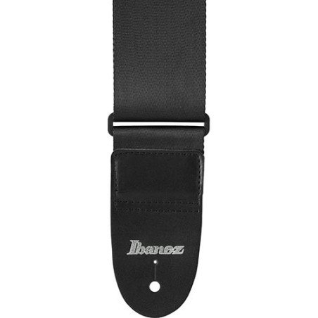 Correa de guitarra Ibanez GS64-BK: Negra, ajustable, cómoda y duradera