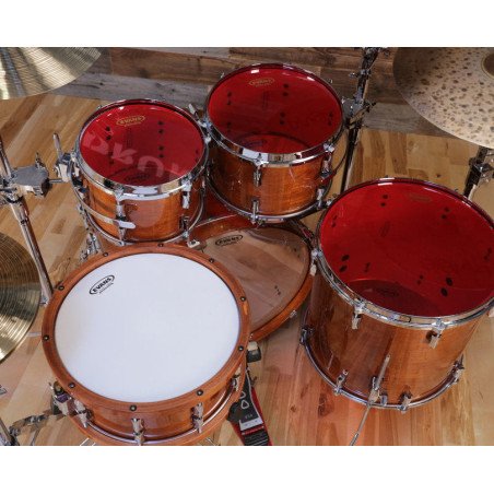 EVANS TT13HR HYDRAULIC Parche de 13" para toms color rojo