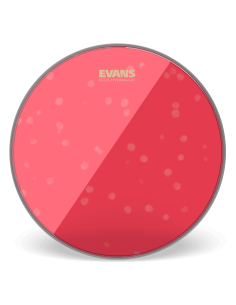 EVANS TT08HR HYDRAULIC Parche de 8" para toms color rojo