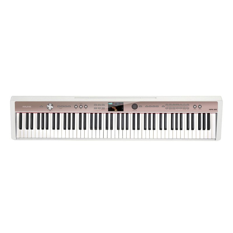 NUX NPK-20 WH Piano Digital con 88 teclas sensitivas