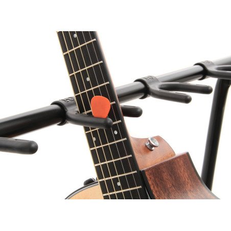 Soporte de 5 guitarras Hercules GS525B - Estabilidad y portabilidad