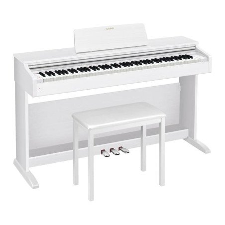 Casio AP-270WE Blanco Celviano Piano Digital - Sonido Realista y Diseño Elegante