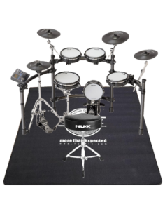 Kit Batería Electrónica NUX DM-8 con Silla y Tapete: Sensación Realista, Sonido Excepcional