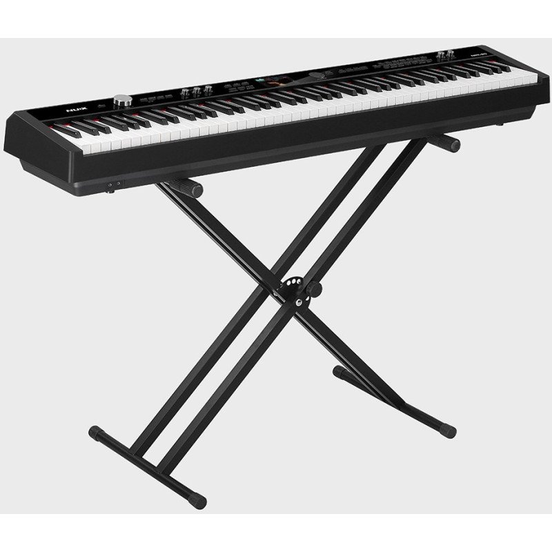 KIT Piano Digital NUX NPK-20 BK + Atril en doble X