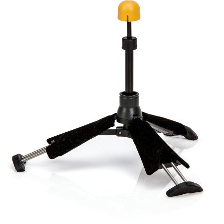 Soporte para clarinete HERCULES DS440B: compacto, liviano y resistente