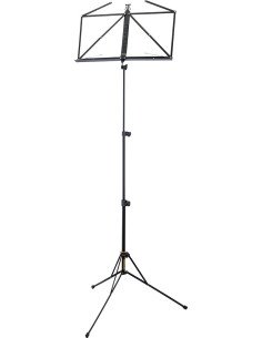 Atril HERCULES BS030BB: Portabilidad y resistencia para tus partituras