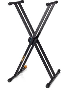 HERCULES KS120B Soporte doble X para teclado