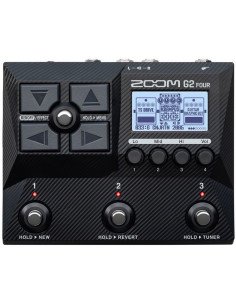 ZOOM G2 FOUR Pedalera multiefectos para guitarra electrica 2
