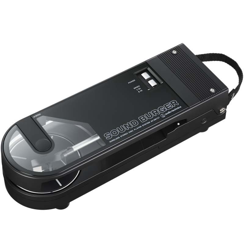 Tocadiscos portátil Audio-Technica AT-SB727-BK: Disfruta de tu música en cualquier lugar