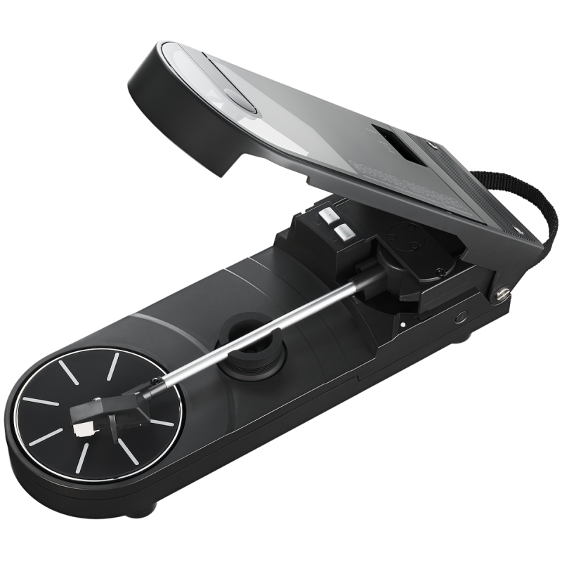 Tocadiscos portátil Audio-Technica AT-SB727-BK: Disfruta de tu música en cualquier lugar