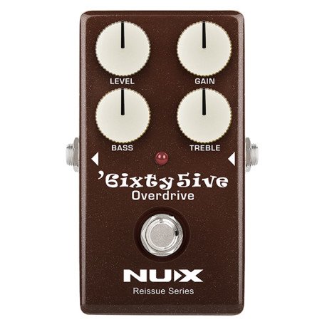 NUX 6IXTY 5IVE Pedal Overdrive para guitarra eléctrica