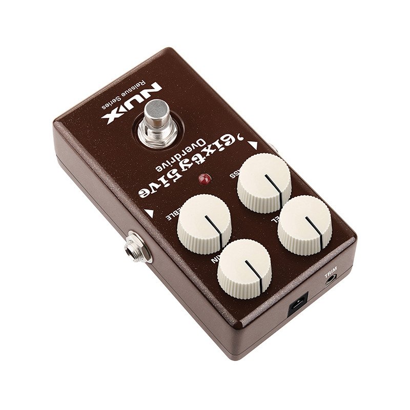 NUX 6ixty 5ive Overdrive: Sonido clásico para guitarristas