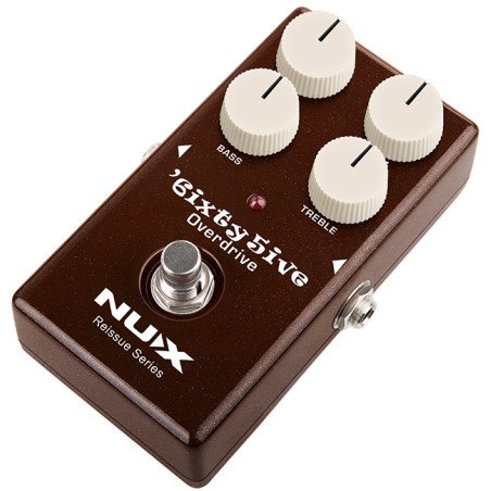 NUX 6IXTY 5IVE Pedal Overdrive para guitarra eléctrica