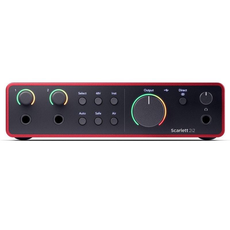 FOCUSRITE SCARLETT 2i2 4ª GEN Interfaz de audio