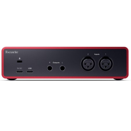 FOCUSRITE SCARLETT 2i2 4ª GEN Interfaz de audio