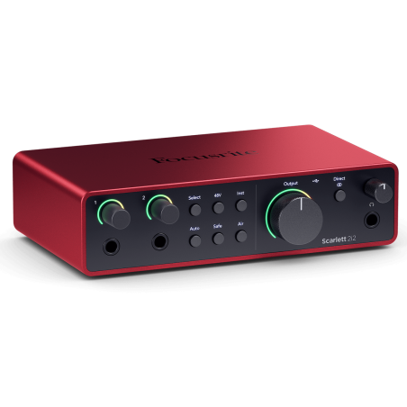 FOCUSRITE SCARLETT 2I2 STUDIO 4ª GEN Kit de grabación