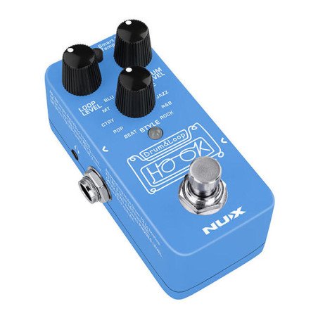 NUX HOOK DRUM & LOOP (NDL-3): El pedal de ritmos y loop station
