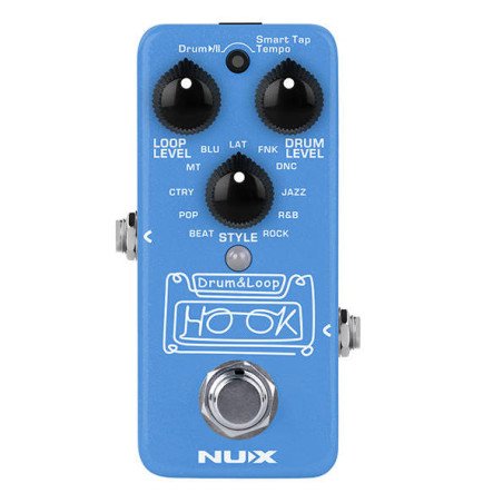 NUX HOOK DRUM & LOOP NDL-3 Pedal para guitarra electrica