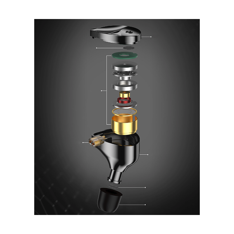 KZ D.FI: Auriculares in-ear con sonido equilibrado y natural