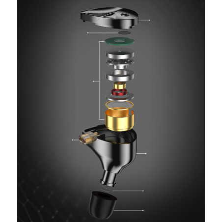 KZ D.FI: Auriculares in-ear con sonido equilibrado y natural