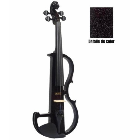 Violín Eléctrico GREKO VEN01-BK: Sonido Excepcional y Estilo Vanguardista