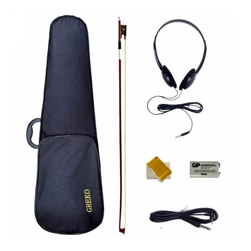 Violín Eléctrico GREKO VEN01-BK: Sonido Excepcional y Estilo Vanguardista
