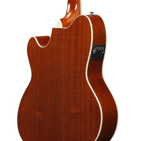 IBANEZ TCM50-VBS: Guitarra electroacústica versátil y asequible con un sonido cálido y equilibrado