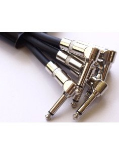 KIRLIN IPV6-243 Bk Set de 6 cables blindados ínter pedales 2