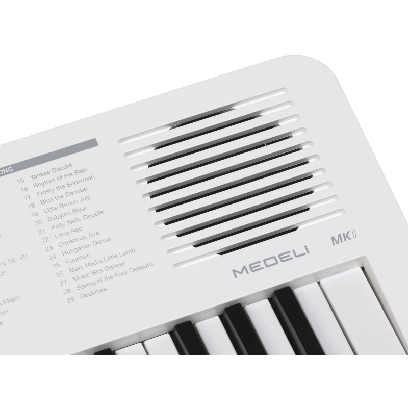 Teclado electrónico portátil MEDELI MK1 WH para niños