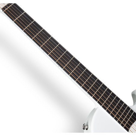Enya Nova Go SP1 WH: Guitarra eléctro-acuústica de fibra de carbono ligera y duradera